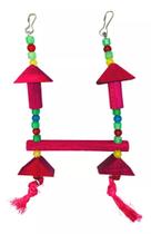 Brinquedo Parquinho Calopsita Papagaio Periquito Agaponis Brinquedos AntiStress Para Passaros