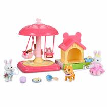 Brinquedo Parquinho Infantil Com Boneca Zoop Toys Brinquedo Parquinho Infantil Com Boneca Zoop Toys