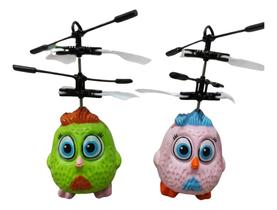 Brinquedo Passarinho Que Voa De Verdade Com Sensor De Mão