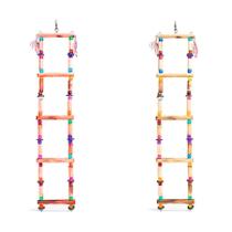 Brinquedo Passaritos Toys Escada para Pássaros Pequenos - Cores Sortidas