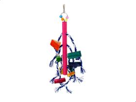 Brinquedo Passaro Boneco Papagaio anti Stress Aves Periquito