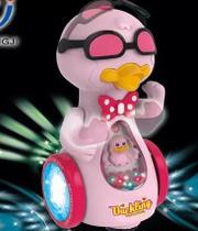 Brinquedo Pato Dançarino Com Som E Luzes Solta Fumaça as crianças vai gosta muito.