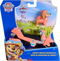 Brinquedo Patrulha Canina Liberty Figura e Veículo Sunny