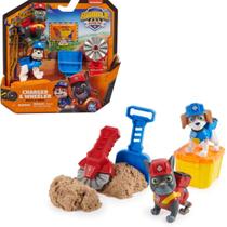 Brinquedo Patrulha Canina Rubble e Crew Build-it Pack