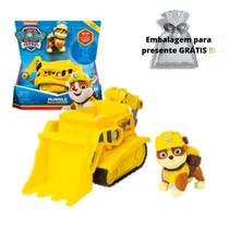 Brinquedo Patrulha Canina - Rubble Trator bulldozer