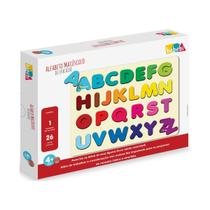 Brinquedo Pedagógico Alfabeto Maiúsculo de Encaixe Brinquedo Pedagógico Alfabeto Maiúsculo de Encaixe