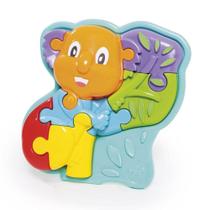 Brinquedo Pedagógico - Animal Puzzle 3D - Coala - Quebra-Cabeça - Calesita