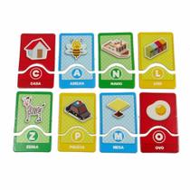 Brinquedo Pedagogico Aprendendo o Alfabeto 26PCS - Coluna