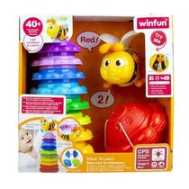 Brinquedo pedagogico aprender com abelhinhas - winfun