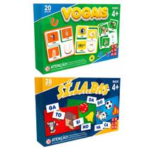Brinquedo Pedagogico Aprender Vogais + Silabas - Coluna Brinquedo Pedagogico Aprender Vogais + Silabas - Coluna