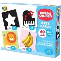 Brinquedo Pedagógico BABY CARDS C/60 Pecas Brinquedo Pedagógico BABY CARDS C/60 Pecas