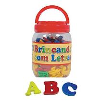 Brinquedo Pedagogico Brincando C/ As Letras 173Pcs