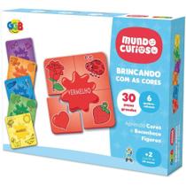 Brinquedo Pedagógico Brincando com as Cores 30PCS Brinquedo Pedagógico Brincando com as Cores 30PCS