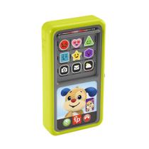 Brinquedo Pedagógico com Luz e Som - Telefone Deluxe de Aprendizagem Verde - Fisher-Price