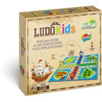 Brinquedo Pedagógico de Madeira Ludo KIDS 37 Peças