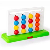 Brinquedo Pedagógico e Interativo Trilha das Cores Didática Poliplac