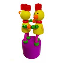 Brinquedo Pedagógico Educativo Em Madeira Fantoche Animais