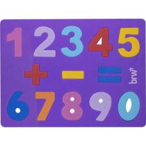 Brinquedo Pedagógico EVA Dipedu Numerico 10 Numeros Blister