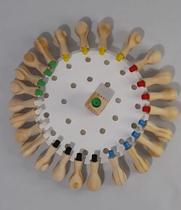 Brinquedo Pedagógico Jogo da Memória Xadrez Colorido Estimula Concentração Kit Com 2 Unidades!