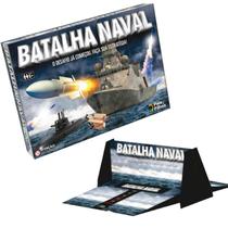 Brinquedo Pedagógico Jogo De Tabuleiro Batalha Naval Com Divisória