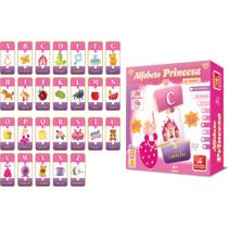 Brinquedo Pedagogico Madeira Alfabeto Princesas - Brincadeira De Crianca