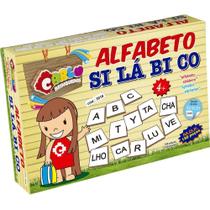 Brinquedo Pedagogico Madeira Alfabeto Silabico 150 Pecas - Carlu