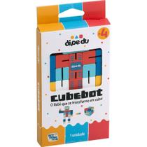 Brinquedo Pedagogico Madeira Dipedu Cubebot