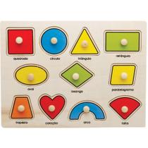 Brinquedo Pedagogico Madeira Encaixe Divertido C/PINOS (7899785590003) - Toy MIX Brinquedo Pedagogico Madeira Encaixe Divertido C/PINOS (7899785590003) - Toy MIX
