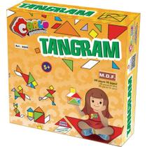Brinquedo Pedagogico Madeira Tangram 35 Pecas em Madeira Brinquedo Pedagogico Madeira Tangram 35 Pecas em Madeira