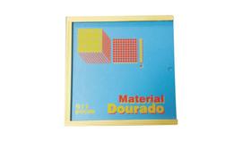 Brinquedo pedagógico material dourado 611 pcs