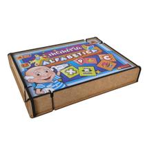 Brinquedo Pedagógico Memória Alfabética - Maninho Brinquedos