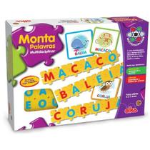 Brinquedo Pedagógico Monta Palavras - Elka