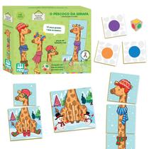 Brinquedo Pedagógico O Pescoço Da Girafa Para Aprender Cores Atenção E Coordenação Brinquedo Pedagógico O Pescoço Da Girafa Para Aprender Cores Atenção E Coordenação