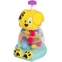 Brinquedo Pedagógico Tateti Calesita Pet Mix - Amarelo/Verde