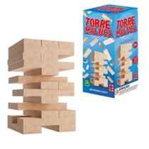 Brinquedo pedagogico Torre Maluca 39 peças Pais e Filhos