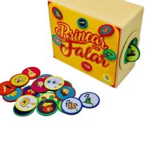 Brinquedo Pedagógico Vamos Brincar de Falar Brinquedo Pedagógico Vamos Brincar de Falar