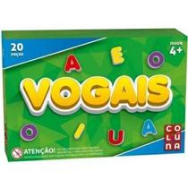 Brinquedo Pedagogico Vogais - COLUNA com 20 peças