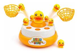 Brinquedo Pega Pato Jogo Interativo Com Cestinhas