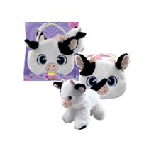 Brinquedo Pelúcia Bolsa Cutie Handbags Vaquinha Deluxe Multikids - BR2226 Brinquedo Pelúcia Bolsa Cutie Handbags Vaquinha Deluxe Multikids - BR2226