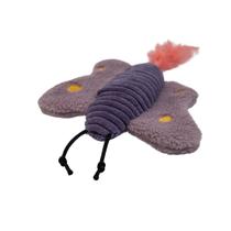 brinquedo pelúcia borboleta catnip para gatos - oikos animal