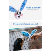 Brinquedo pelucia c/ bola pula coelho cães tam-g petiko Brinquedo pelucia c/ bola pula coelho cães tam-g petiko