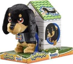 Brinquedo Pelúcia Cachorro Salsicha Dachshund Fofinho Macio Infantil