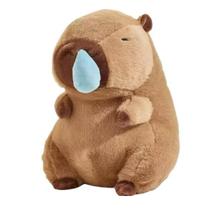 Brinquedo Pelúcia Capivara Filó Antialérgica Grande Presente