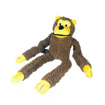 Brinquedo Pelúcia Com Apito Para Cães Macaco Brinquedo Pet