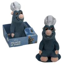 Brinquedo Pelúcia da Disney Remy de Ombro Ratatouille 10cm
