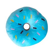 Brinquedo Pelúcia Donuts Azul para Cães Petlon