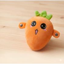 Brinquedo Pelúcia Frutas Com Sensor Musical Toque Interativo Tipo:Cenoura