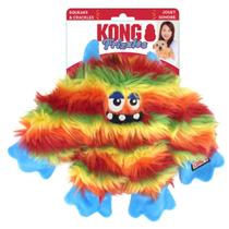 Brinquedo Pelucia Kong Frizzles Zazzle Com Apito e Estalitos para Cães Brinquedo Pelucia Kong Frizzles Zazzle Com Apito e Estalitos para Cães