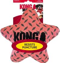 Brinquedo Pelúcia Kong Maxx Star Com Apito Para Cães Md/LG