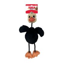 Brinquedo Pelúcia Kong Shakers Wingz Para Cães Md / Gd - Preto